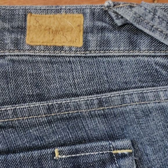 🛍️5/$20🛍️ STS Blue Capri Jeans Size 30 Waist - Picture 9 of 10